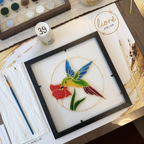 Glasschilderen — Pop-up bij De Meeuw