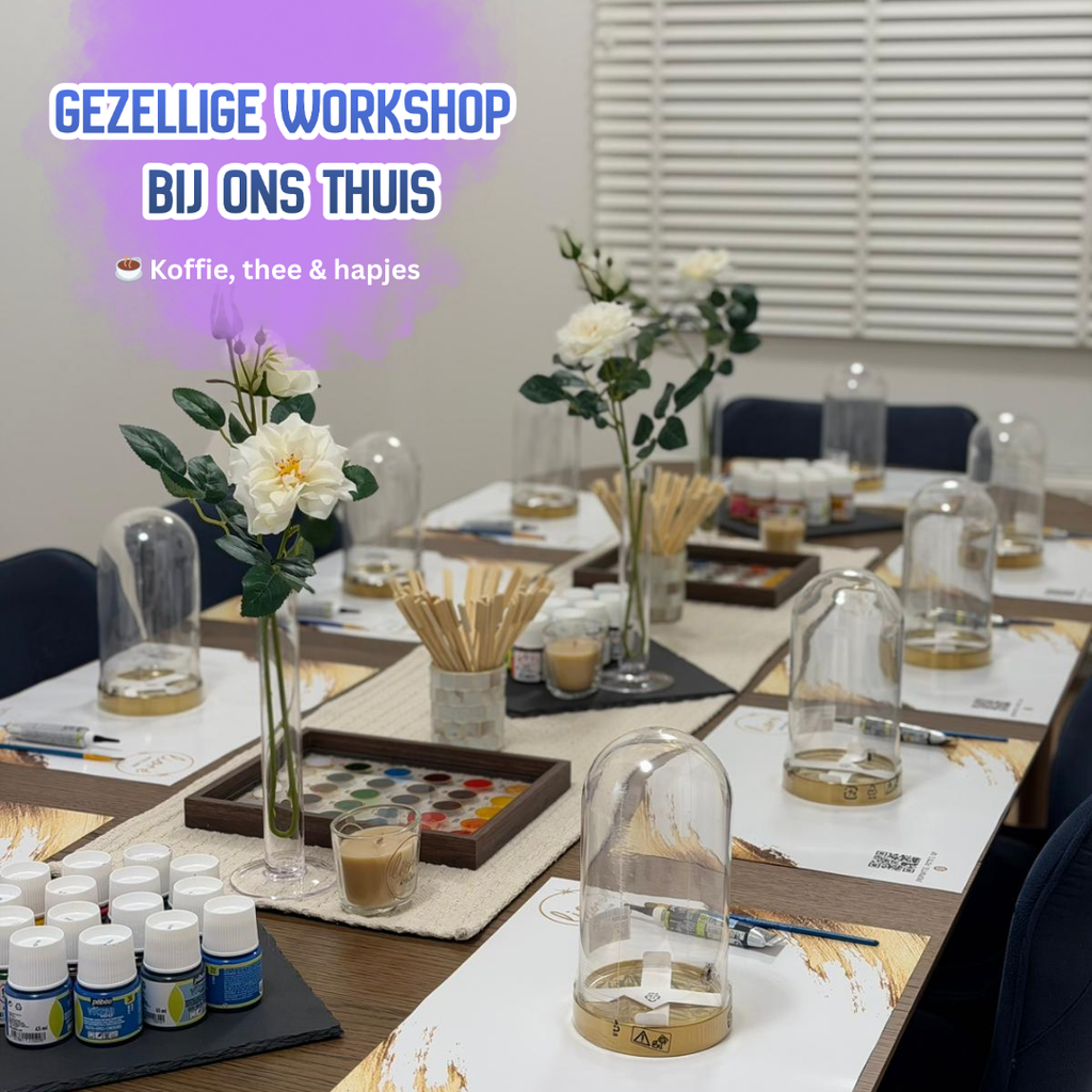 Glasschilderen — Thuisworkshop Amsterdam
