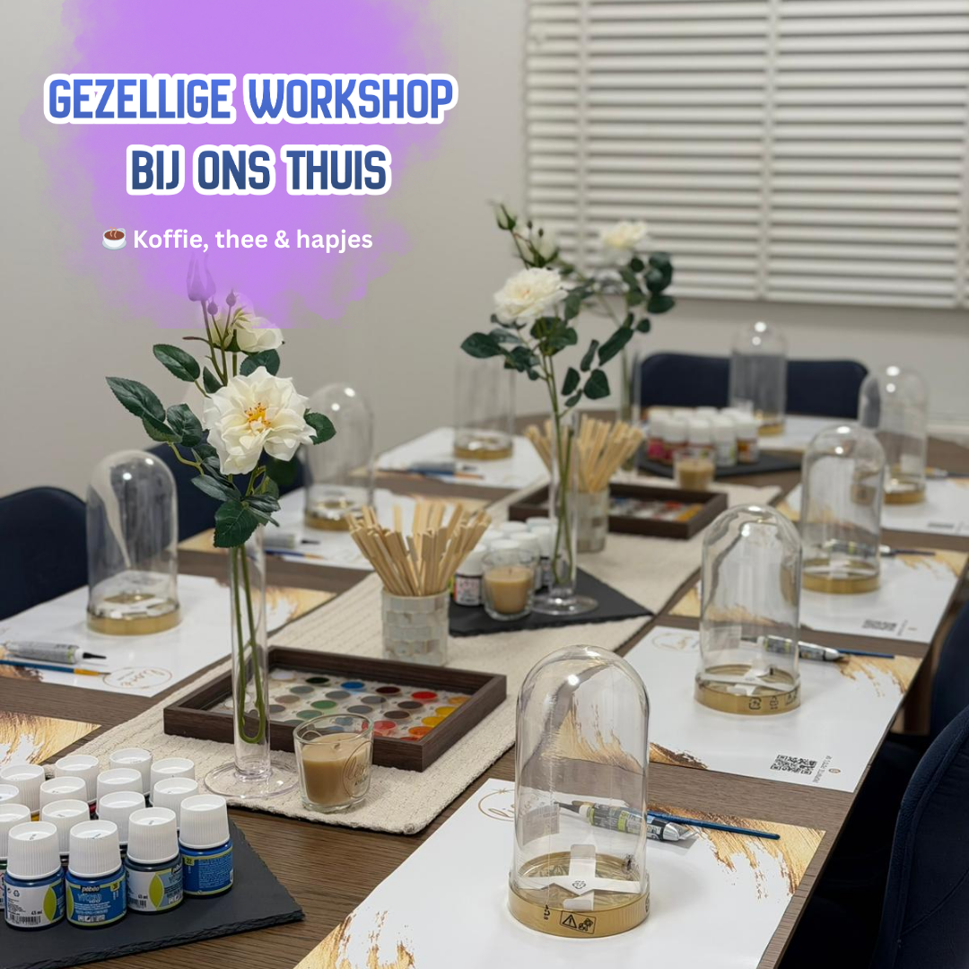 Glasschilderen — Thuisworkshop Amsterdam