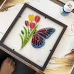 Glasschilderen — Pop-up bij De Meeuw