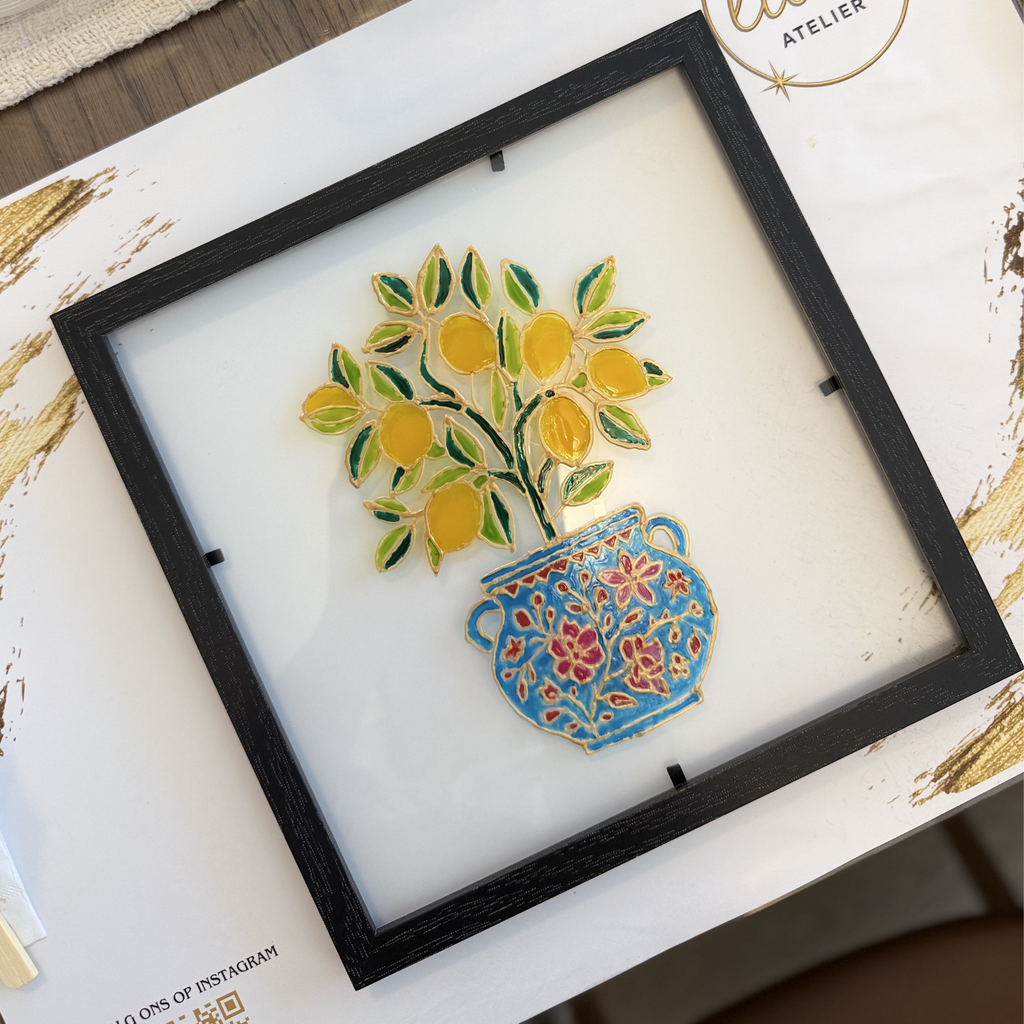 Glasschilderen — Pop-up bij De Meeuw
