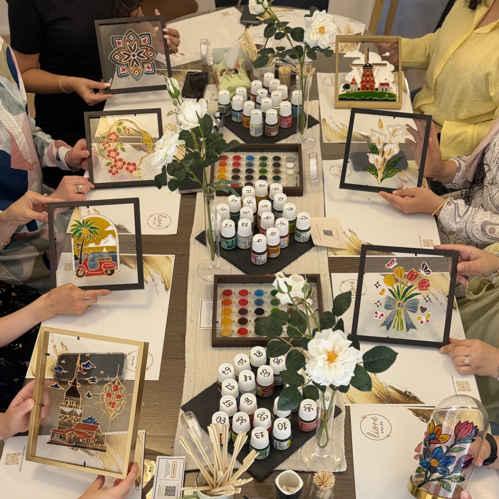 Glasschilderen — Thuisworkshop Amsterdam