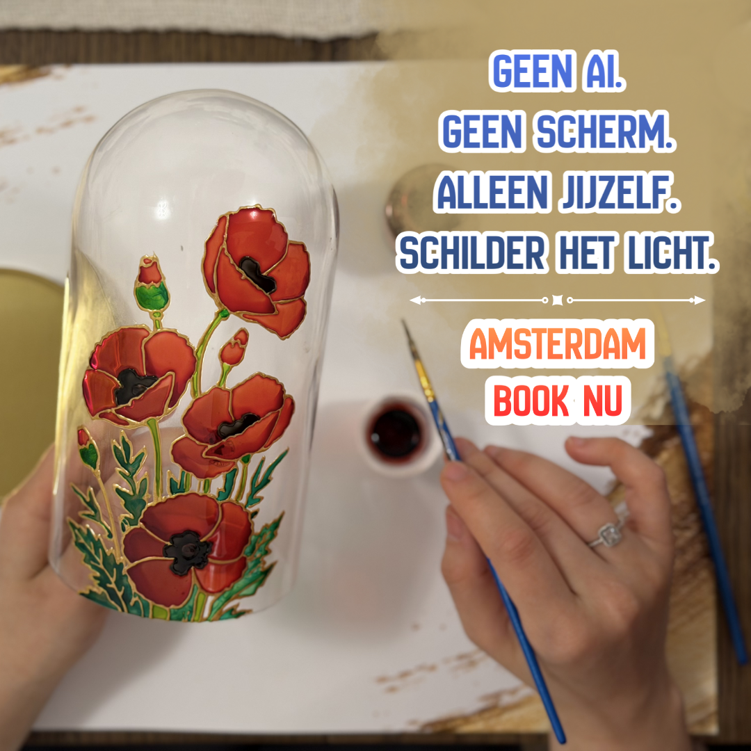 Glasschilderen — Thuisworkshop Amsterdam